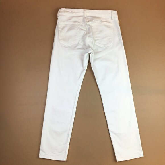 Rag & Bone White Fit 2 Slim Leg Standard Issue Jeans Mens 31 Buttonfly Aged Brig - Picture 8 of 15